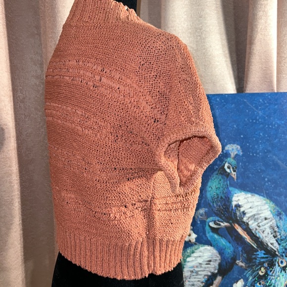 NWT Lucy & Laurel Size S Short Sleeved Cardigan - Picture 7 of 10